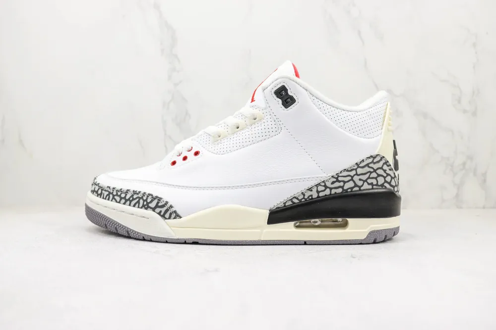 Jordan Jordan 3 Retro — White Cement Reimagined