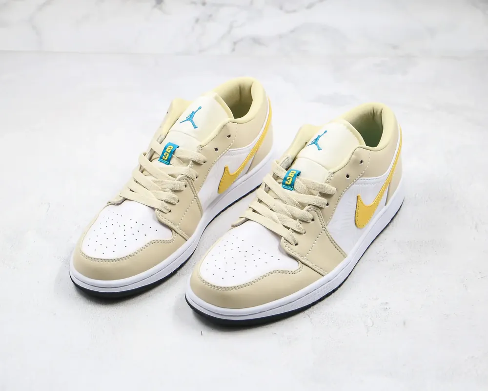 Jordan NIKE Air Jordan 1 Low Light Orewood — Brown