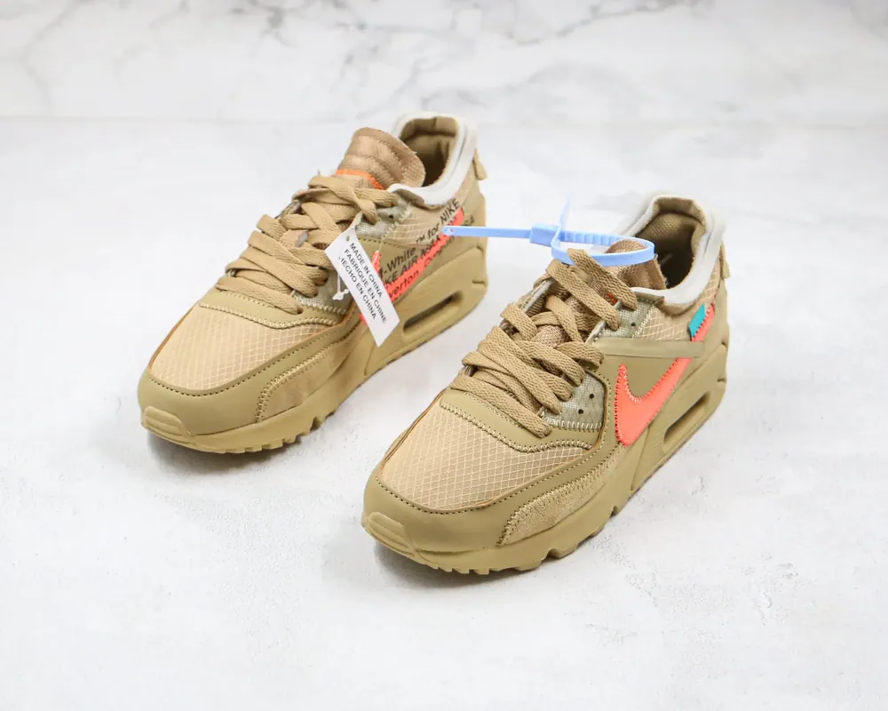 Nike NIKE AIR MAX 90 X OFF — WHITE Brown