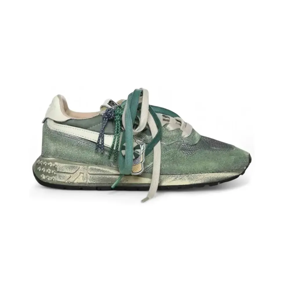 Autry Autry Super Vintage Colorful Ys Reelwind — White Green