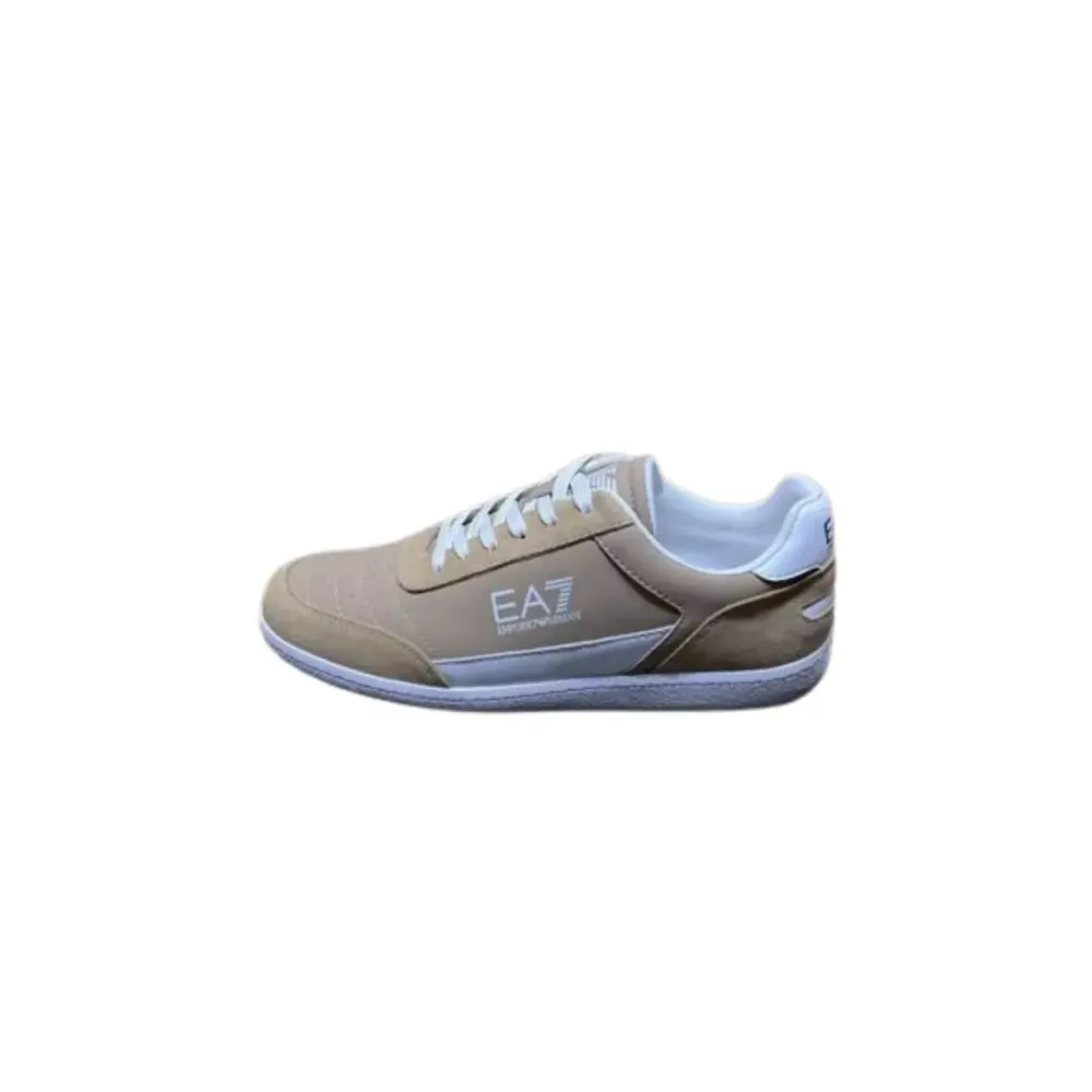 Armani Armani EA7 Emporio Classic CC Sneaker — Brown Accent