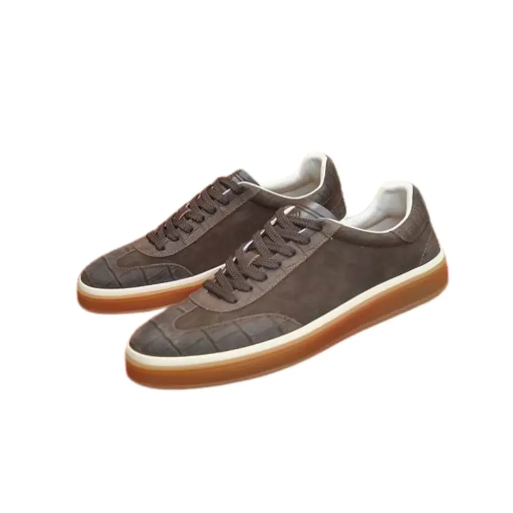 Loro Piana Loro Piana Summer — Brown Designed Sneaker