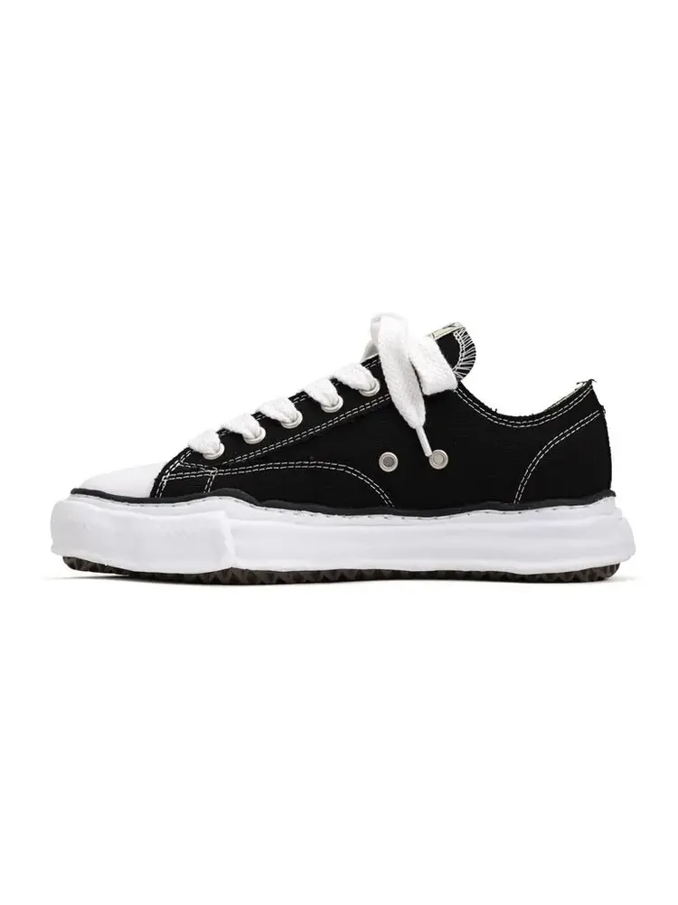 Mihara Yasuhiro Maison Mihara Yasuhiro Peterson OG Sole Canvas Sneaker — Black White