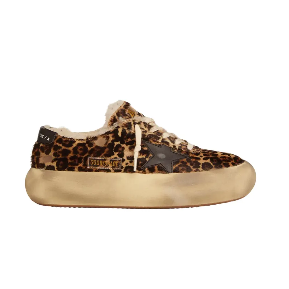 Golden Goose Golden Goose Space-Star Animal Print Pony Skin — 