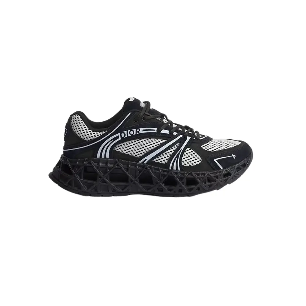 Dior B35 NXXT Sneaker — Black Calfskin