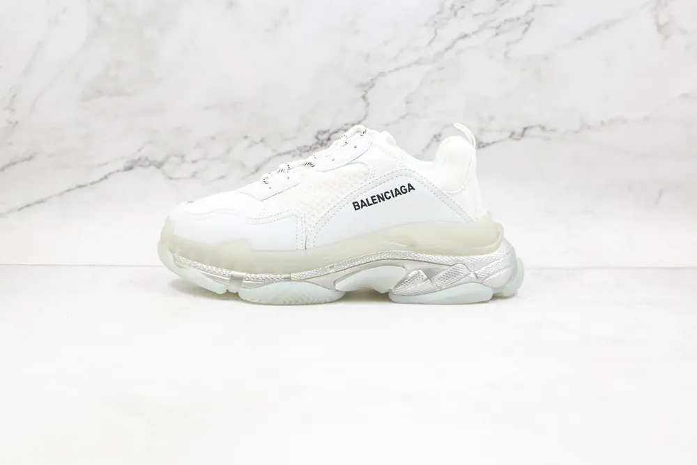Balenciaga Balenciaga Triple S — White Sneakers