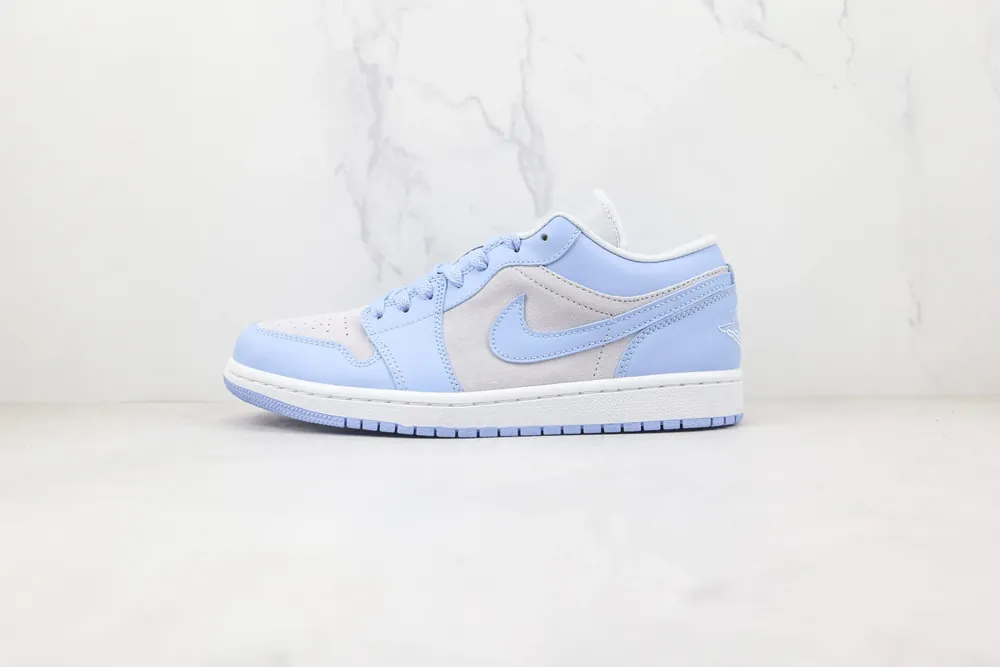 Jordan Nike Air Jordan 1 Low — Grey Blue