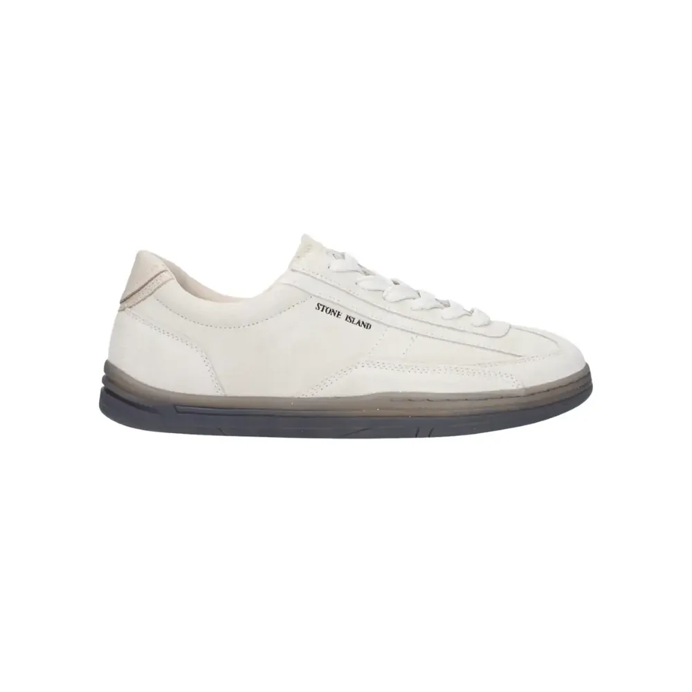 Stone Island Stone Island Stone Island Sneakers Rock Suede — Beige Ecru