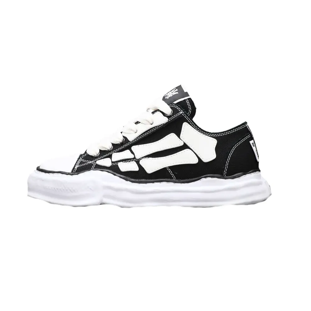 Amiri AMIRI x Aison Mihara Yasuhiro Skeleton Sneakers — Black