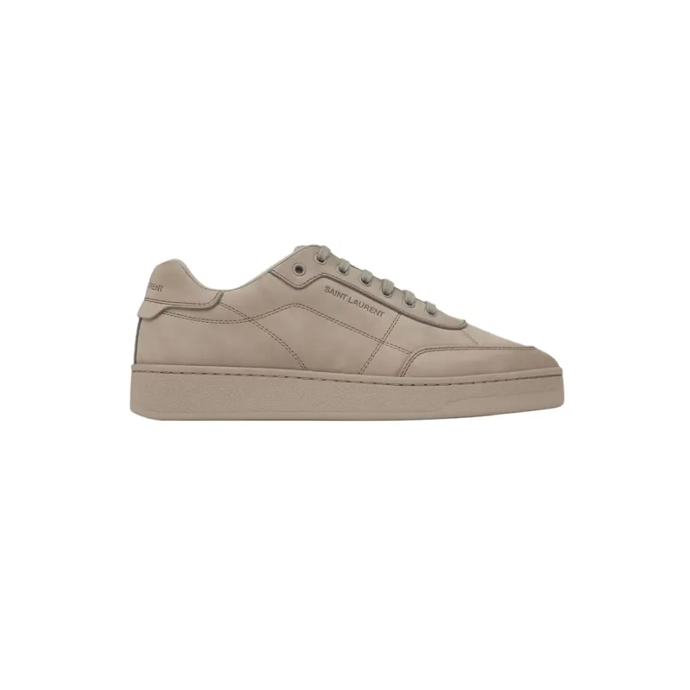 Saint Laurent Ysl SL 61 Sneakers Suede — Grey