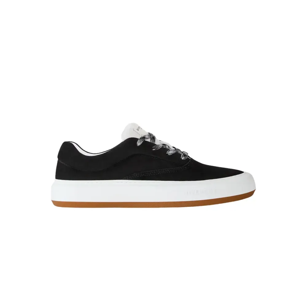 Givenchy Givenchy New City Sneakers In Suede — Black