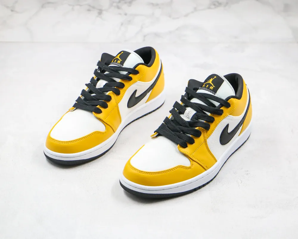 Jordan NIKE Air Jordan 1 Low Laser — Orange