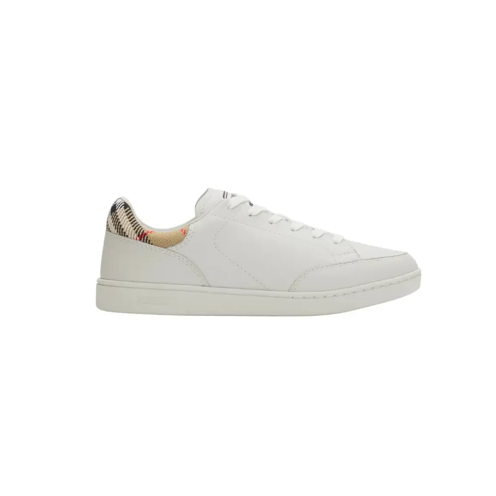 Burberry Burberry Leather Set Sneakers — Beige