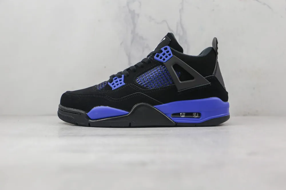 Jordan Nike Jordan 4 Retro — Black Game Royal