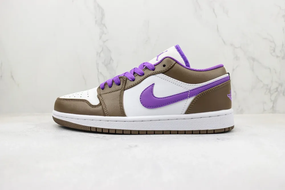 Jordan Nike Air Jordan 1 Low — Purple Mocha