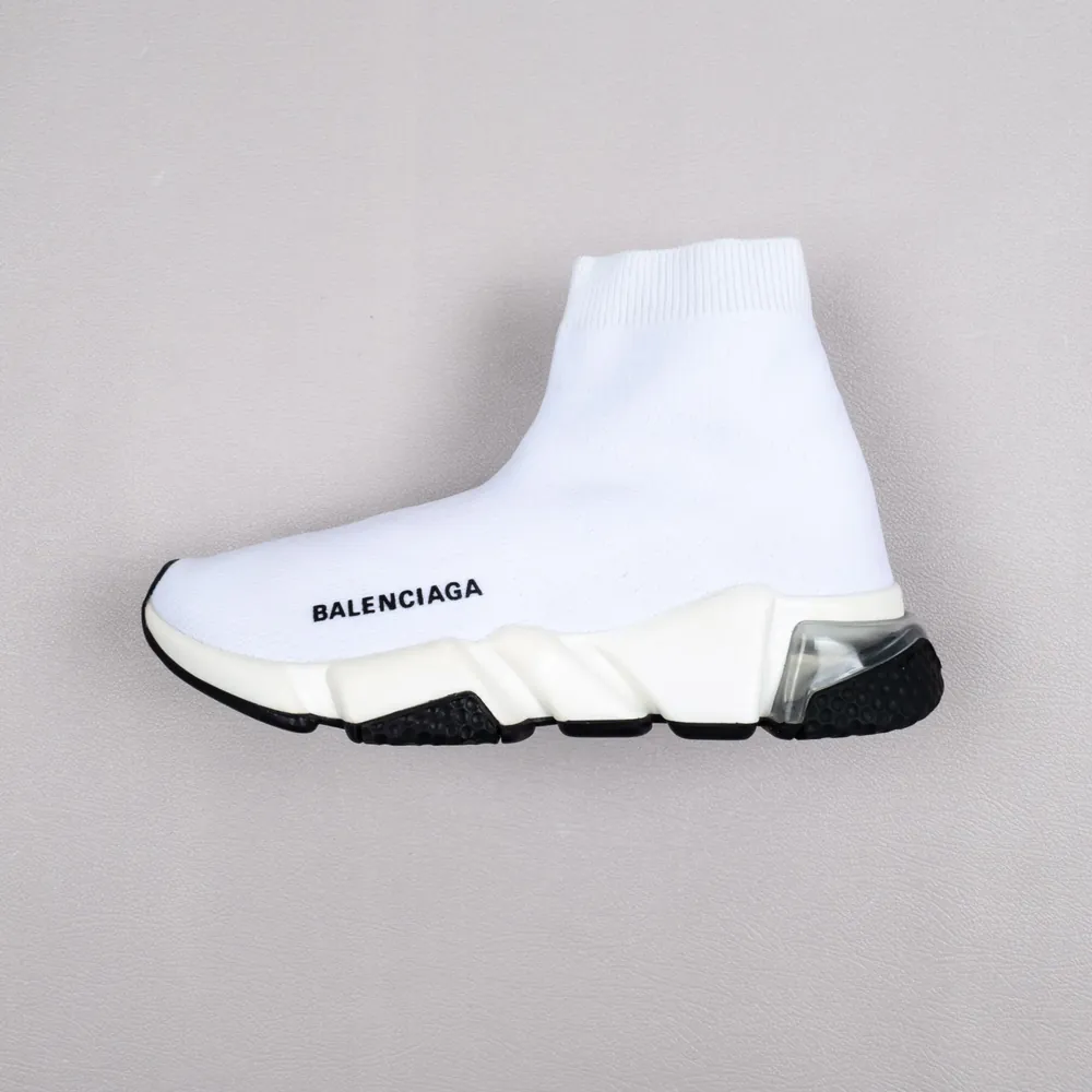 Balenciaga Balenciaga Speed knit Mid — White Black