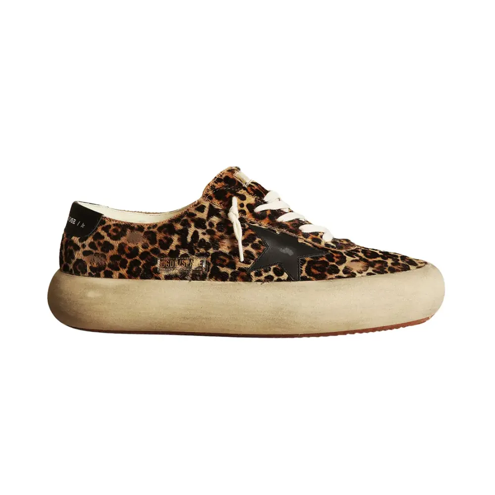 Golden Goose Golden Goose Space-Star Leopard Print — 