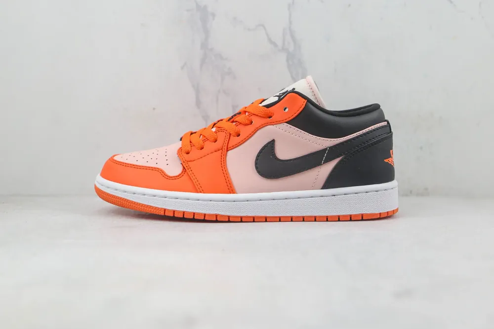 Jordan Nike Air Jordan 1 Low — Orange Black