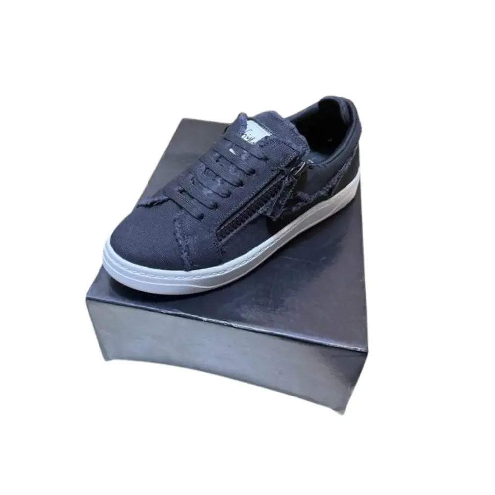 Giuseppe Zanotti Giuseppe Zanotti Low Cut Sneaker Dark — Gray