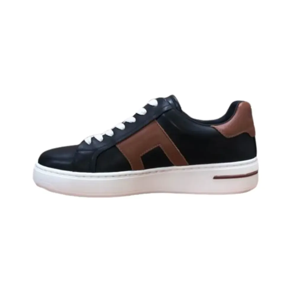 Loro Piana Loro Piana Sneakers Leather — Black And Brown