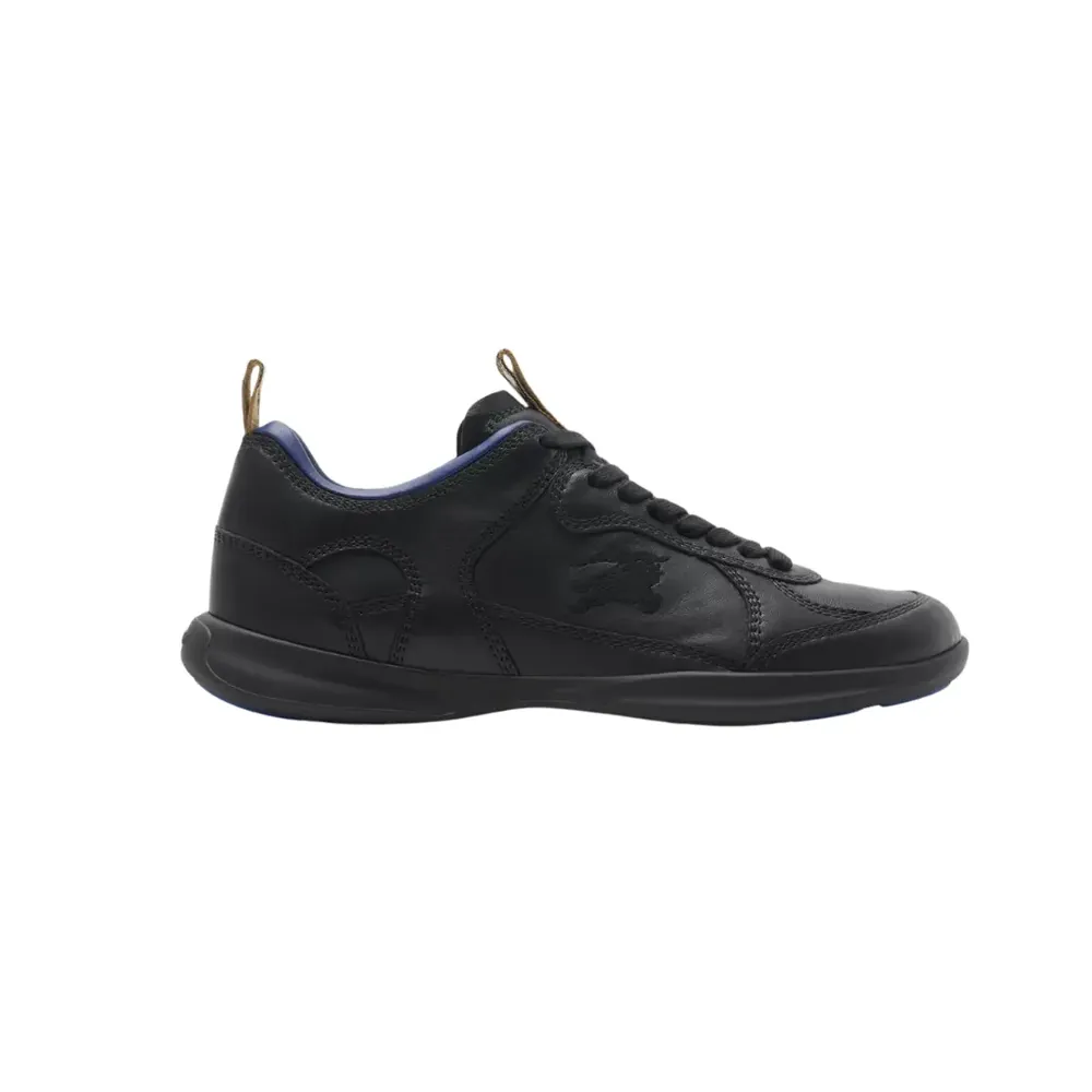 Burberry Burberry Leather Matrix Sneakers — Black