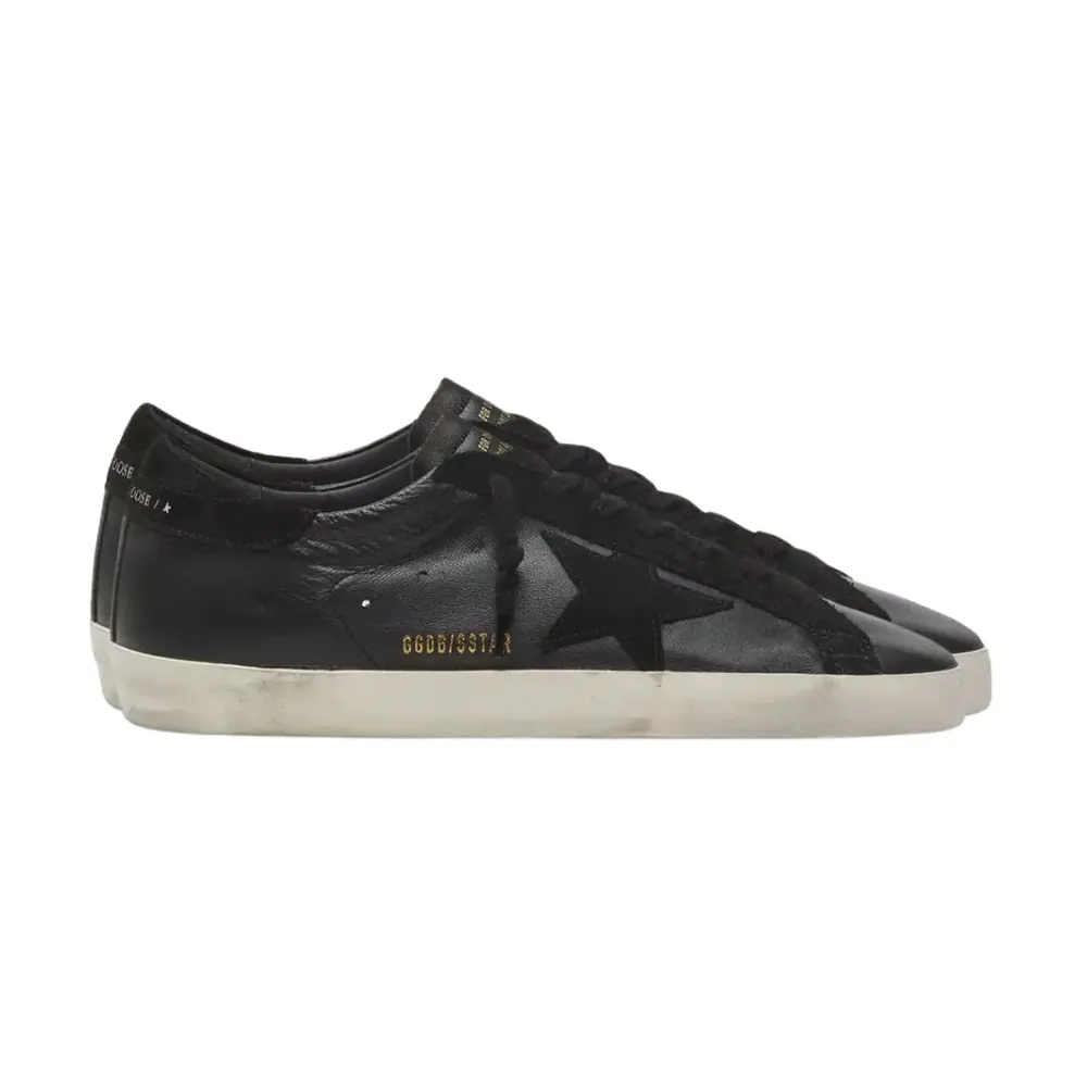 Golden Goose Golden Goose Super-Star — Black Nappa