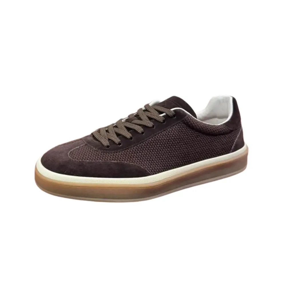 Loro Piana Loro Piana Tennis Walk Sneakers Burnt — Brown